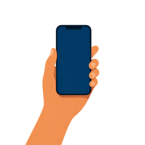 Téléphone montrant un SMS HelloKopro envoyé à tous les résidents
